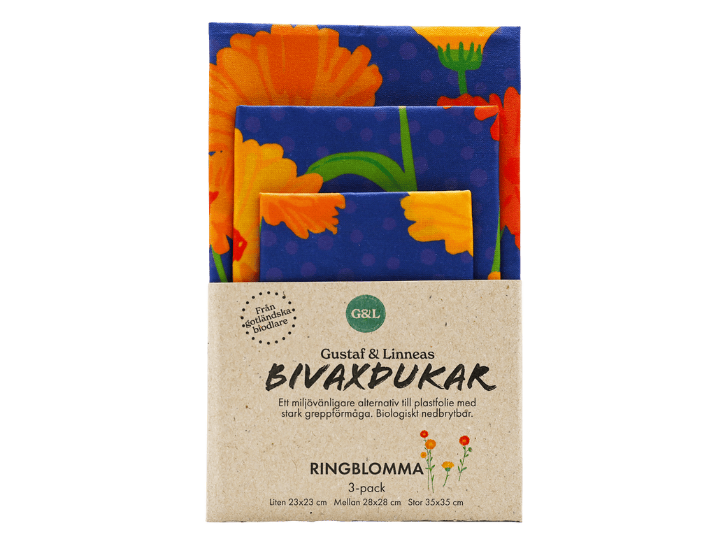 Bivaxdukar - Ringblomma